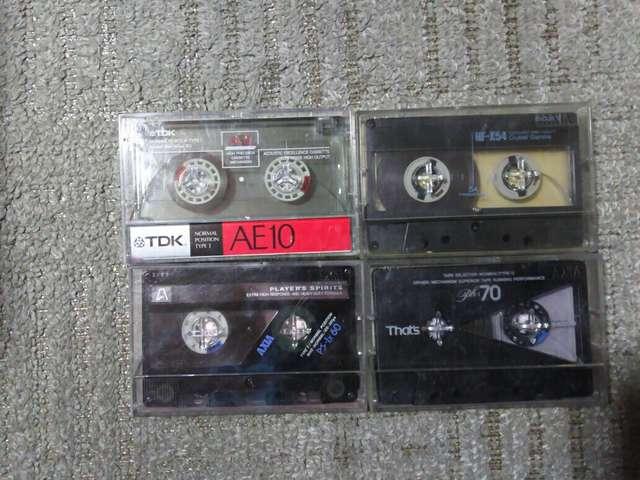 録音使用済カセットテープ TDK10 ソニー54 アクシア60 That's70 ノーマルポジション < CD/DVD/ビデオ 録音使用済カセットテープ TDK10 ソニー54 アクシア60 That's70 ノーマルポジション < CD/DVD/ビデオの