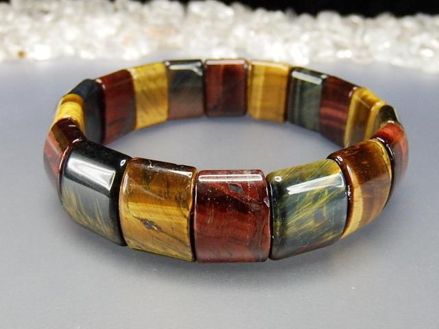 AA+彩色タイガーアイバングルブレスレット多色天然石仕事運 < 男性アクセサリー/時計  AA+彩色タイガーアイバングルブレスレット多色天然石仕事運 < 男性アクセサリー/時計の