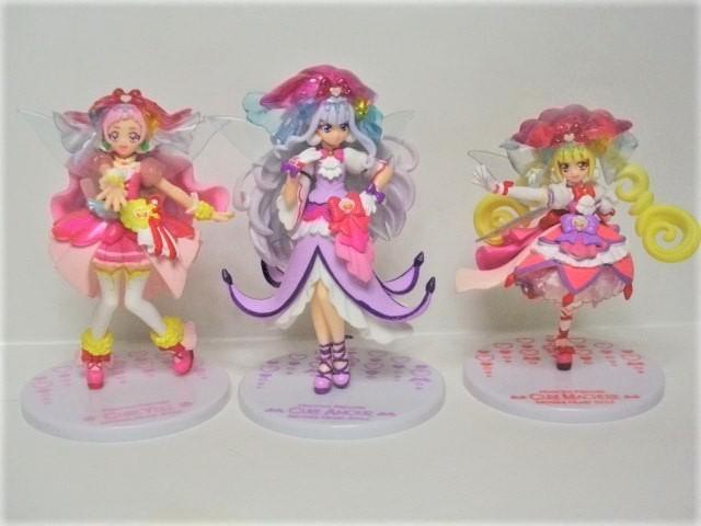 ◎現状品!バンダイ HUGっと!プリキュア キューティーフィギュア3体 < アニメ/コミック/キャラクター  ◎現状品!バンダイ HUGっと!プリキュア キューティーフィギュア3体  < アニメ/コミック/キャラクターの