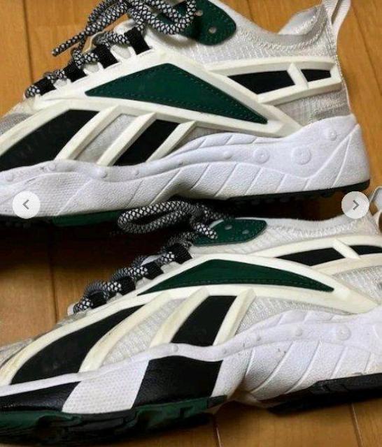 Reebokスニーカー インターバル 20 23.5cm リーボックレディーススニーカー スケルトングリーン < 女性ファッション  Reebokスニーカー インターバル 20 23.5cm リーボックレディーススニーカー スケルトングリーン < 女性ファッションの