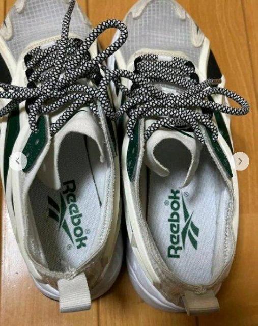 Reebokスニーカー インターバル 20 23.5cm リーボックレディーススニーカー スケルトングリーン < 女性ファッション  Reebokスニーカー インターバル 20 23.5cm リーボックレディーススニーカー スケルトングリーン < 女性ファッションの