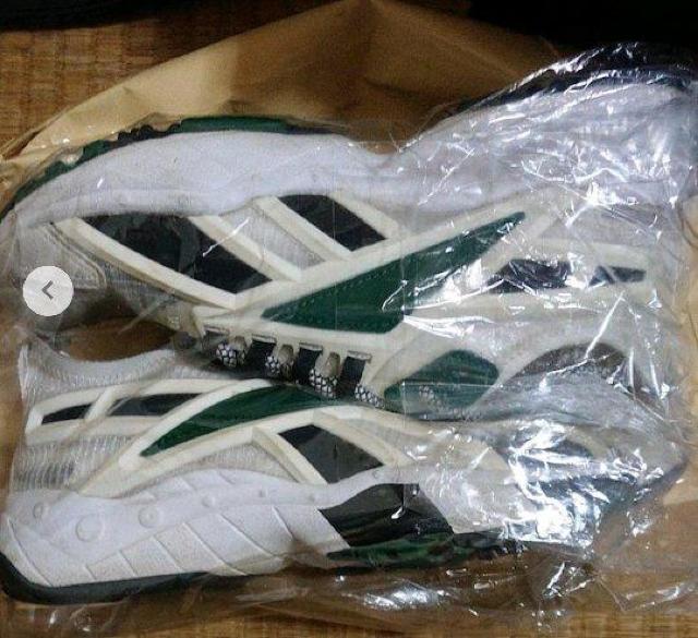 Reebokスニーカー インターバル 20 23.5cm リーボックレディーススニーカー スケルトングリーン < 女性ファッション  Reebokスニーカー インターバル 20 23.5cm リーボックレディーススニーカー スケルトングリーン < 女性ファッションの