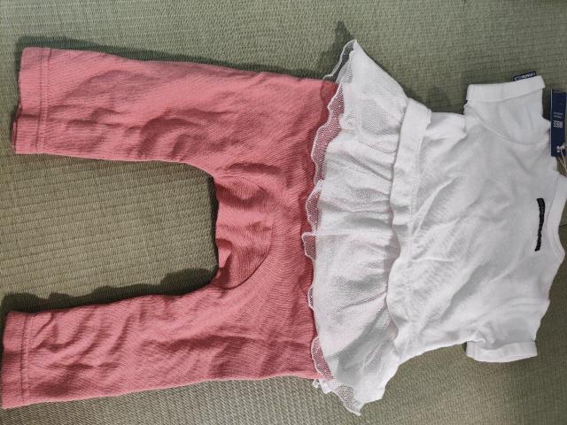 新品タグ付き☆ベビー服 半袖 ロンパース 女の子 80 < キッズ/ベビー 新品タグ付き☆ベビー服 半袖 ロンパース 女の子 80 < キッズ/ベビーの