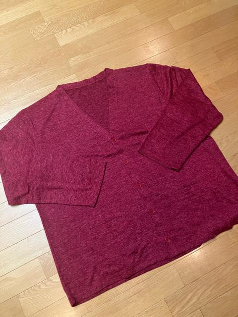 Vide et bois 薄手カーディガン大きいsize6L→3XL位 < 男性ファッション  Vide et bois 薄手カーディガン大きいsize6L→3XL位  < 男性ファッションの