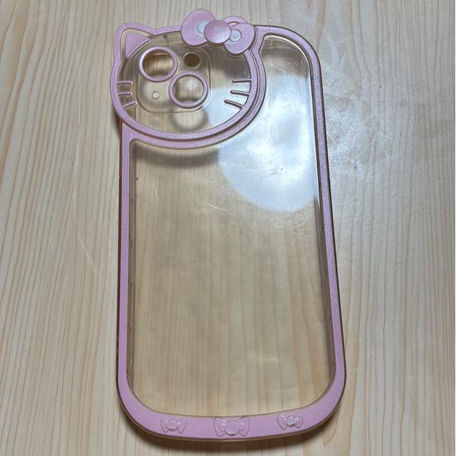 中古★iPhone15plus キティちゃん風ケース シリコン製 < 家電/AV  中古★iPhone15plus キティちゃん風ケース シリコン製  < 家電/AVの
