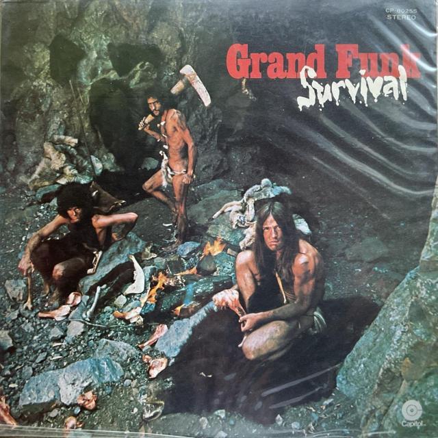 SURVIVAL / GRAND FUNK   CD/DVD/rfI 