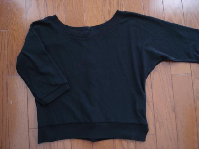 ★レストローズ L'EST ROSE バックデザインのドルマリン袖ニット★クローゼット整理価格! < ブランド  ★レストローズ L'EST ROSE バックデザインのドルマリン袖ニット★クローゼット整理価格!  < ブランドの
