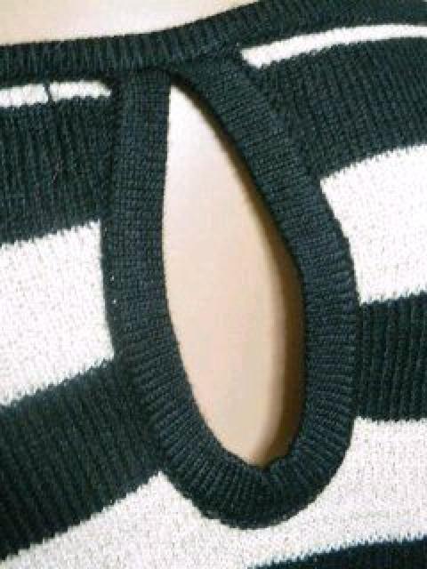 【CECIL McBEE/セシルマクビー】ラメ入♪ボーダー柄 ドルマンニットワンピ < ブランド 【CECIL McBEE/セシルマクビー】ラメ入♪ボーダー柄 ドルマンニットワンピ < ブランドの