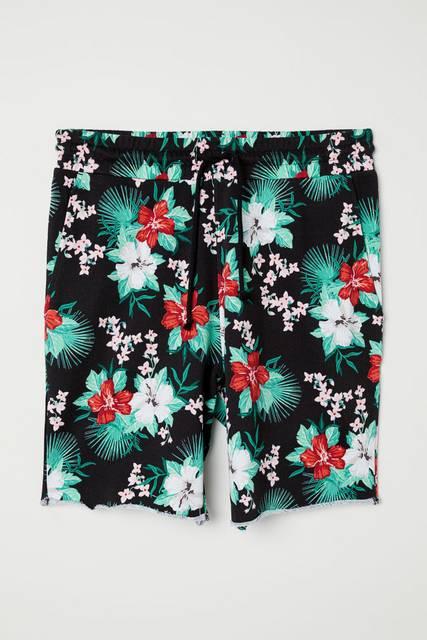 ☆H&M エイチアンドエム フローラル スウェットハーフパンツ ショーツ/メンズ/XS☆新品 < ブランド  ☆H&M エイチアンドエム フローラル スウェットハーフパンツ ショーツ/メンズ/XS☆新品  < ブランドの
