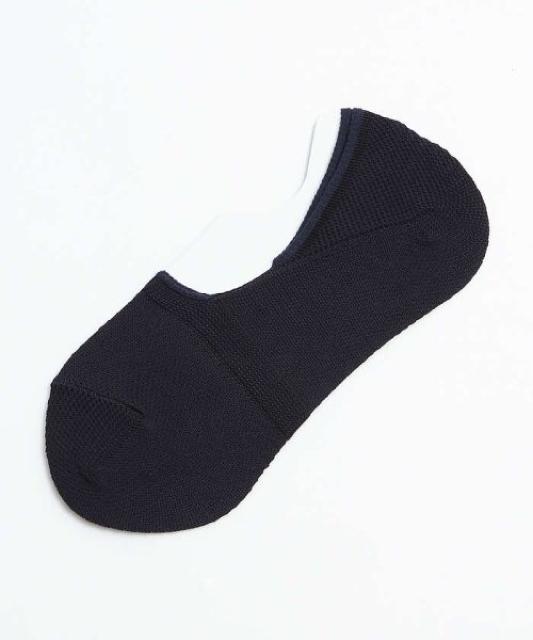 素足のように軽やか●鹿子インナーソックス 靴下●黒・25〜28cm < ブランド  素足のように軽やか●鹿子インナーソックス 靴下●黒・25〜28cm < ブランドの