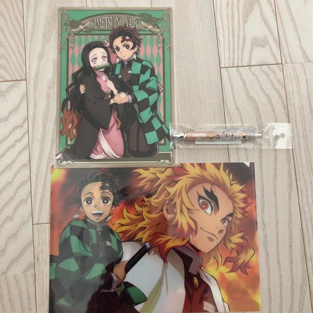 鬼滅の刃 下敷き クリアファイル ゆるパレット ボ-ルペン禰豆子 煉獄 炭治郎 < アニメ/コミック/キャラクター  鬼滅の刃 下敷き クリアファイル ゆるパレット ボ-ルペン禰豆子 煉獄 炭治郎  < アニメ/コミック/キャラクターの