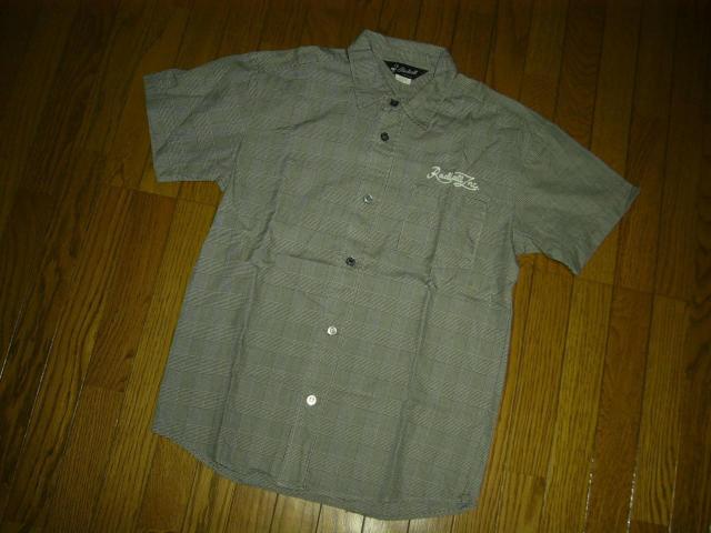 RADIALL ラディアル 半袖 チェックシャツ M ギンガム格子柄 < ブランド RADIALL ラディアル 半袖 チェックシャツ M ギンガム格子柄 < ブランドの