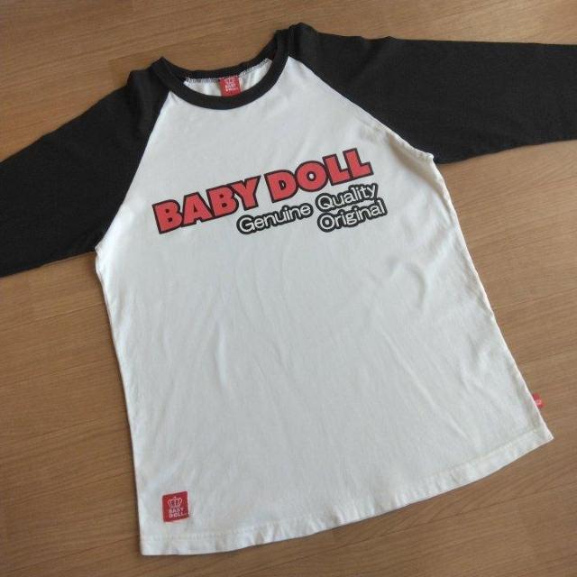 中古 アイラブ7分ロンT L ベビードールBABYDOLLベビド < ブランド  中古 アイラブ7分ロンT L ベビードールBABYDOLLベビド < ブランドの