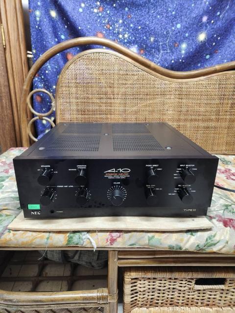 伝説!極上品フルレストア済!完動超美品!NECプリメインアンプA-10TYPEV < 家電/AV  伝説!極上品フルレストア済!完動超美品!NECプリメインアンプA-10TYPEV  < 家電/AVの