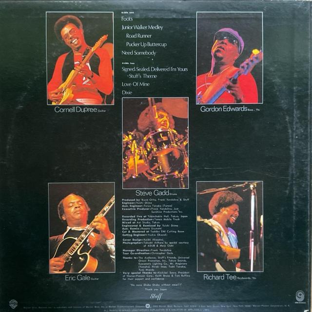 Stuff/ LIVE < CD/DVD/ビデオ Stuff/ LIVE < CD/DVD/ビデオの