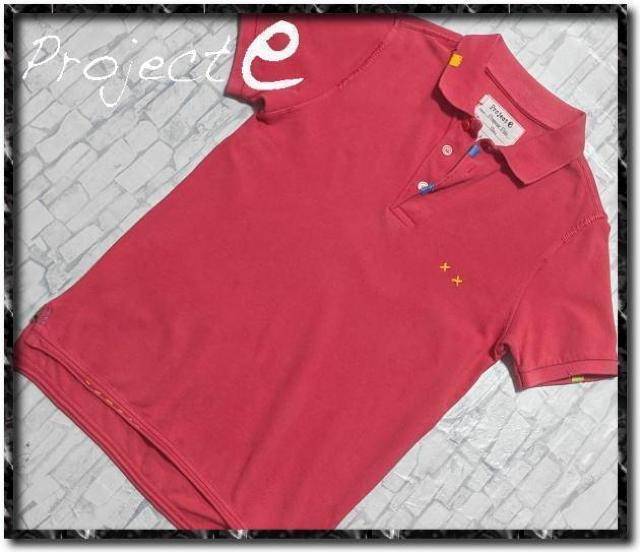 プロジェクトイー ダメージ加工半袖ポロシャツ 濃ピンク < 男性ファッション プロジェクトイー ダメージ加工半袖ポロシャツ 濃ピンク < 男性ファッションの