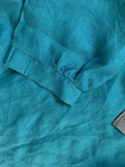 韓國製 麻100% 青ワンピース サイズフリ 送料無料 < 女性ファッション  韓國製 麻100% 青ワンピース サイズフリ 送料無料 < 女性ファッションの