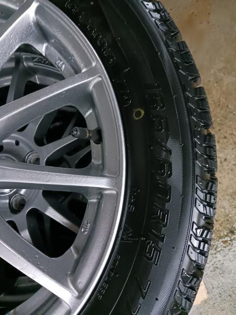 165/60R15 スタッドレス、アルミセット < 自動車/バイク 165/60R15 スタッドレス、アルミセット < 自動車/バイク