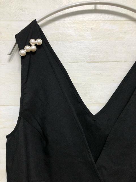 新品☆L♪黒♪きれいめ可愛い♪ジャンスカ&レース袖のニット♪☆Q388 < 女性ファッション 新品☆L♪黒♪きれいめ可愛い♪ジャンスカ&レース袖のニット♪☆Q388 < 女性ファッションの