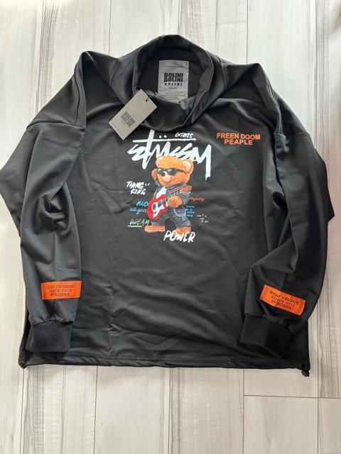 【新品タグ付】BOLINI ボリーニ ベア 熊 スウェット トレーナー 黒 50 L < 男性ファッション 【新品タグ付】BOLINI ボリーニ ベア 熊 スウェット トレーナー 黒 50 L < 男性ファッションの