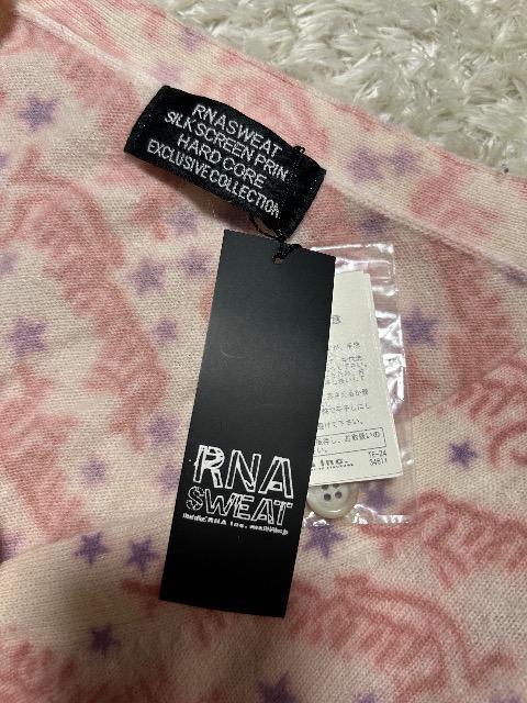 新品タグ付きRNA★ウール・アンゴラボカシ柄カーディガン < ブランド 新品タグ付きRNA★ウール・アンゴラボカシ柄カーディガン < ブランドの