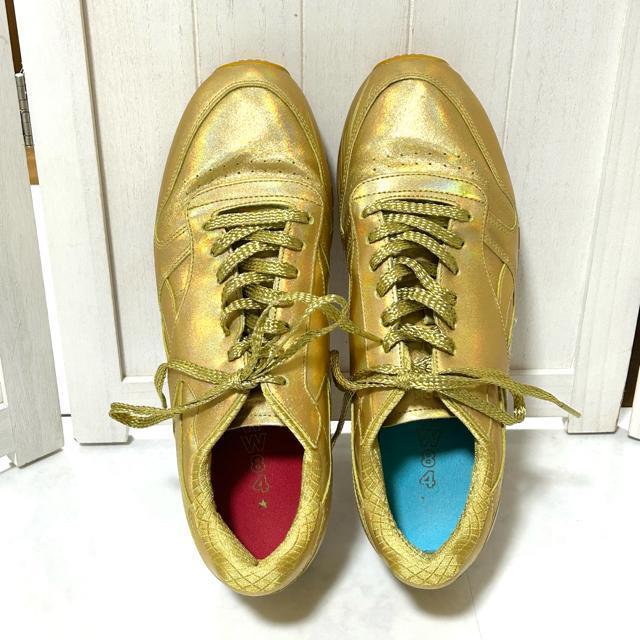 Reebok �����_�[�E�[�}�� ���U�[ FX7194 30cm �S�[���h �� �u�����h�� 