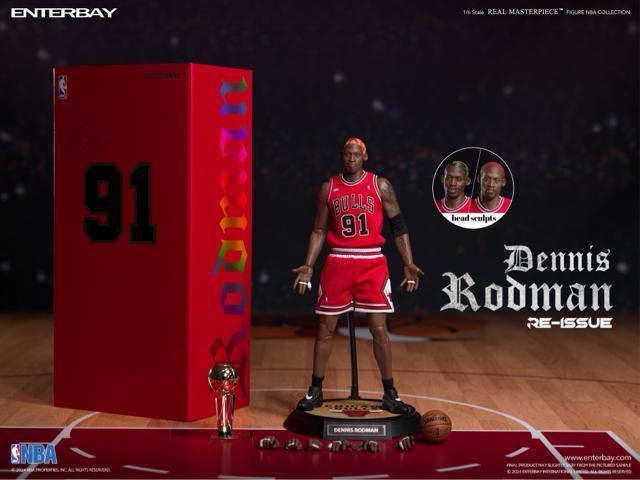 ENTERBAY RM-1059  �f�j�X�E���b�h�}��1/6 NBA �t�B�M���ADennis Rodman The Worm  �� �z�r�[�� 