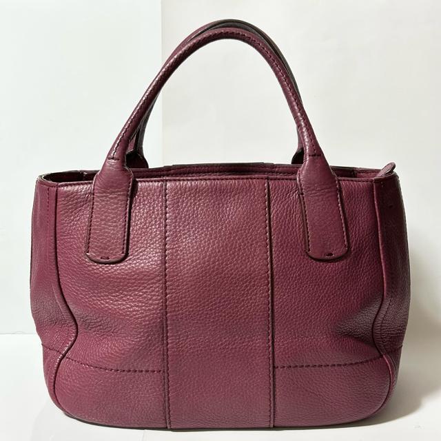 Salvatore Ferragamo フェラガモ ダブルガンチーニ レザー ハンドバッグ パープル < ブランド Salvatore Ferragamo フェラガモ ダブルガンチーニ レザー ハンドバッグ パープル < ブランドの