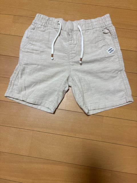 H&M キッズ コットン ショートパンツ ベージュ 104cm 3-4Y 夏物 ハーフパンツ < キッズ/ベビー H&M キッズ コットン ショートパンツ ベージュ 104cm 3-4Y 夏物 ハーフパンツ < キッズ/ベビーの
