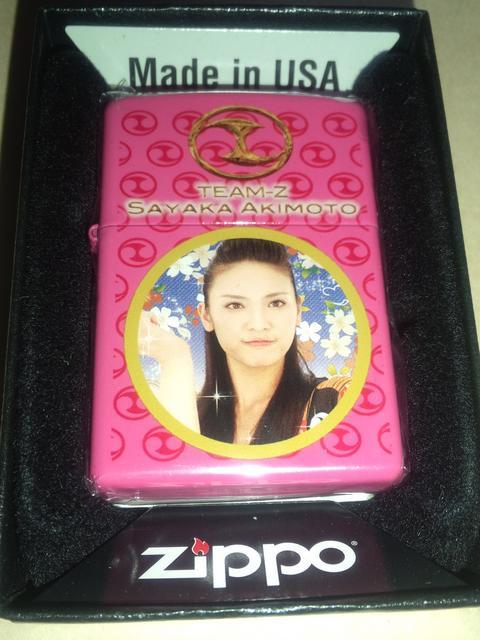 【パチンコ 銭形平次 with TEAM-Z AKB48 秋元才加 Zippo】 < タレントグッズ 【パチンコ 銭形平次 with TEAM-Z AKB48 秋元才加 Zippo】 < タレントグッズの