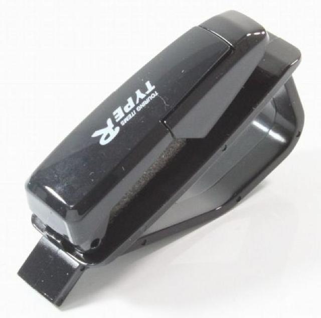 ★サングラスホルダー(眼鏡ホルダー)+カードホルダー/ブラック < 自動車/バイク ★サングラスホルダー(眼鏡ホルダー)+カードホルダー/ブラック < 自動車/バイク