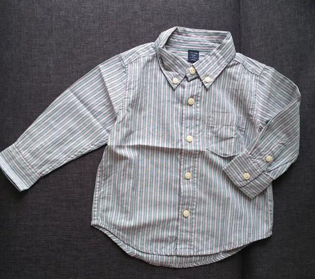 90★baby GAP★ストライプシャツ★美品★送料無料 < ブランド  90★baby GAP★ストライプシャツ★美品★送料無料  < ブランドの