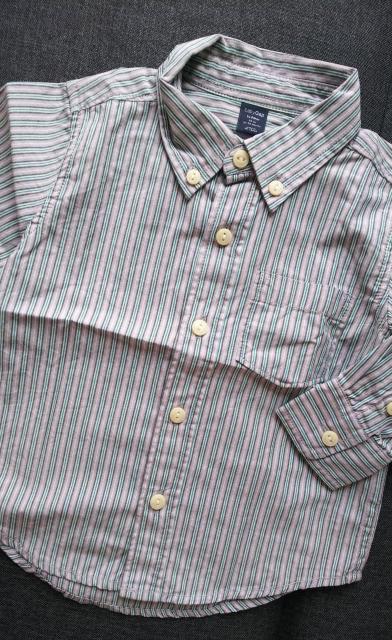 90★baby GAP★ストライプシャツ★美品★送料無料 < ブランド  90★baby GAP★ストライプシャツ★美品★送料無料 < ブランドの
