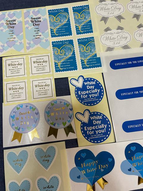 ★ホワイトデー ギフトシール 30片 < インテリア/ライフ  ★ホワイトデー ギフトシール 30片 < インテリア/ライフの