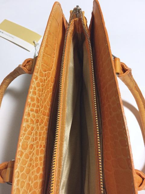 牛革〈FRANCESCO BIASIA〉フランチェスコ ビアジア(新品ハンドバッグ)オレンジ < 女性ファッション  牛革〈FRANCESCO BIASIA〉フランチェスコ ビアジア(新品ハンドバッグ)オレンジ < 女性ファッションの