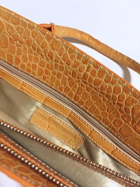 牛革〈FRANCESCO BIASIA〉フランチェスコ ビアジア(新品ハンドバッグ)オレンジ < 女性ファッション  牛革〈FRANCESCO BIASIA〉フランチェスコ ビアジア(新品ハンドバッグ)オレンジ < 女性ファッションの