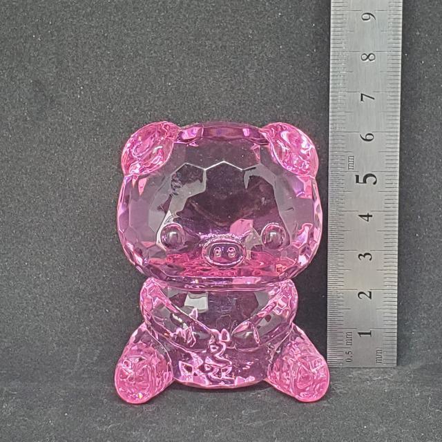 新品*アクリルアイス*ブタ*クリスタル*フィギュア*ピンク*お座り < インテリア/ライフ 新品*アクリルアイス*ブタ*クリスタル*フィギュア*ピンク*お座り < インテリア/ライフの