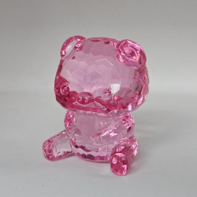 新品*アクリルアイス*ブタ*クリスタル*フィギュア*ピンク*お座り < インテリア/ライフ 新品*アクリルアイス*ブタ*クリスタル*フィギュア*ピンク*お座り < インテリア/ライフの