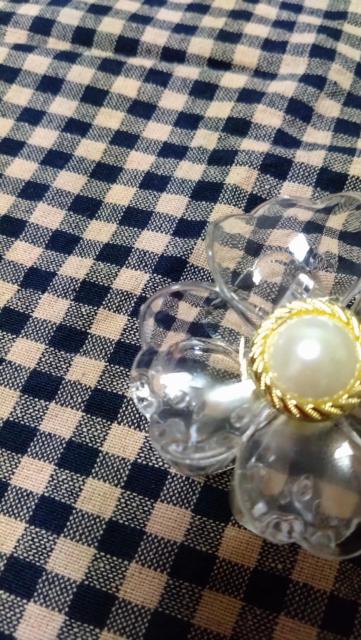クリア☆花型のバレッタ☆ < 女性ファッション  クリア☆花型のバレッタ☆ < 女性ファッションの