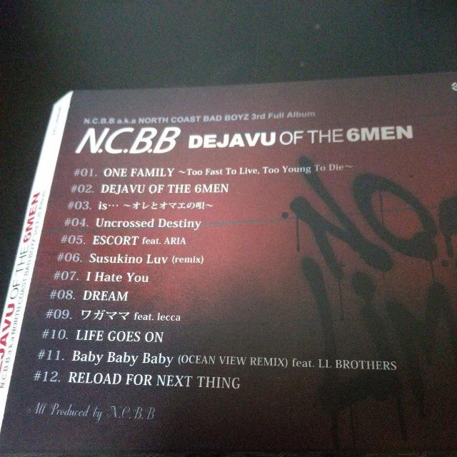 N.C.B.B『DEJAVU OF THE6MEN』HOKT GinRhymes < CD/DVD/ビデオ N.C.B.B『DEJAVU OF THE6MEN』HOKT GinRhymes < CD/DVD/ビデオの