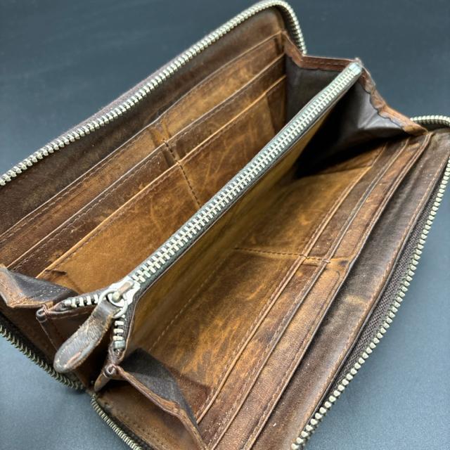 即決 USA NUBUCK LEATHER 長財布 < 男性ファッション 即決 USA NUBUCK LEATHER 長財布 < 男性ファッションの