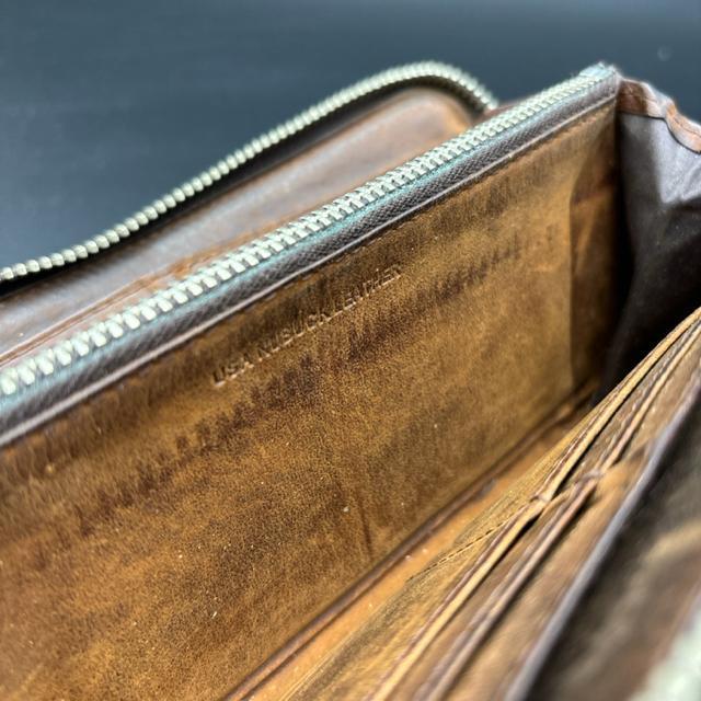 即決 USA NUBUCK LEATHER 長財布 < 男性ファッション 即決 USA NUBUCK LEATHER 長財布 < 男性ファッションの