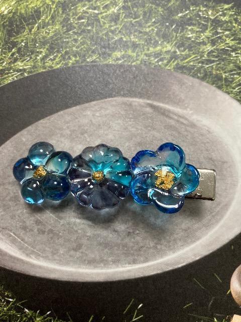 ハンドメイド レジン ヘアクリップ 2点セット 和菓子 < 女性ファッション  ハンドメイド レジン ヘアクリップ 2点セット 和菓子 < 女性ファッションの