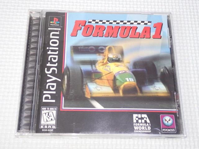 PS★FORMULA 1 海外版 北米版★箱付・説明書付・ソフト付 < ゲーム本体/ソフト  PS★FORMULA 1 海外版 北米版★箱付・説明書付・ソフト付  < ゲーム本体/ソフトの