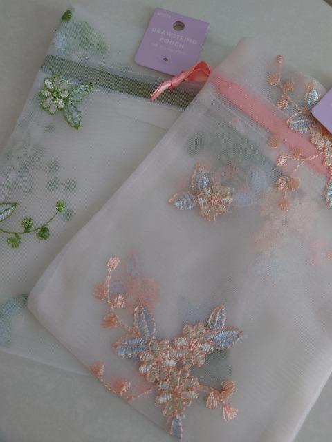 チュールレースオーガンジー巾着  シュシュまとめ売り < 女性ファッション  チュールレースオーガンジー巾着  シュシュまとめ売り < 女性ファッションの