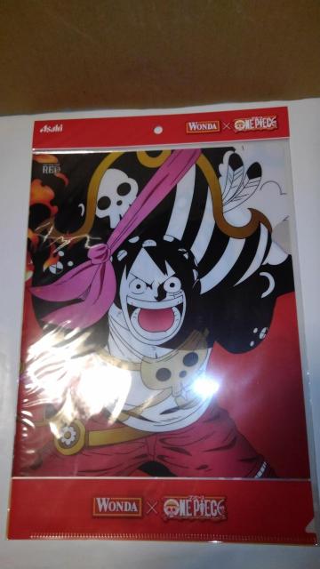 ワンピース ONE PIECE 非売品 限定 クリアファイル 2種 ハンドタオル Sランク アサヒ WONDA ほっともっと < アニメ/コミック/キャラクター  ワンピース ONE PIECE 非売品 限定 クリアファイル 2種 ハンドタオル Sランク アサヒ WONDA ほっともっと  < アニメ/コミック/キャラクターの
