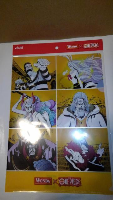 ワンピース ONE PIECE 非売品 限定 クリアファイル 2種 ハンドタオル Sランク アサヒ WONDA ほっともっと < アニメ/コミック/キャラクター  ワンピース ONE PIECE 非売品 限定 クリアファイル 2種 ハンドタオル Sランク アサヒ WONDA ほっともっと < アニメ/コミック/キャラクターの