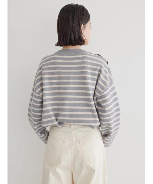AMERICAN HOLIC☆バイパチショルダーボタンニットプルオーバー/美品 < 女性ファッション  AMERICAN HOLIC☆バイパチショルダーボタンニットプルオーバー/美品 < 女性ファッションの