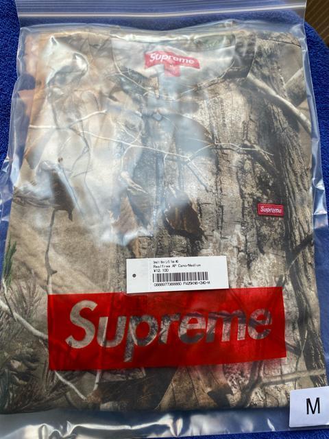 Supreme Small Box L/S Tee Realtree Camo �l �� �u�����h�� 