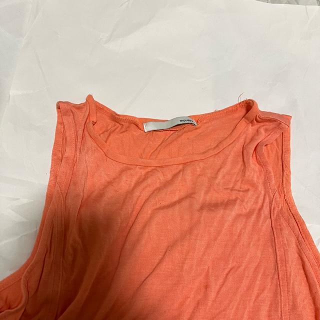 MOUSSY マウジー タンクトップ レーヨン100% 絶妙カラー レッド系 F ノースリーブ < ブランド MOUSSY マウジー タンクトップ レーヨン100% 絶妙カラー レッド系 F ノースリーブ < ブランドの